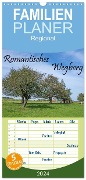 Familienplaner 2024 - Romantisches Wegberg mit 5 Spalten (Wandkalender, 21 x 45 cm) CALVENDO - Natalja Maibach
