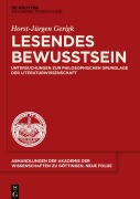 Cover-Bild zum Titel 'Lesendes Bewusstsein' von 'Horst-Jürgen Gerigk'