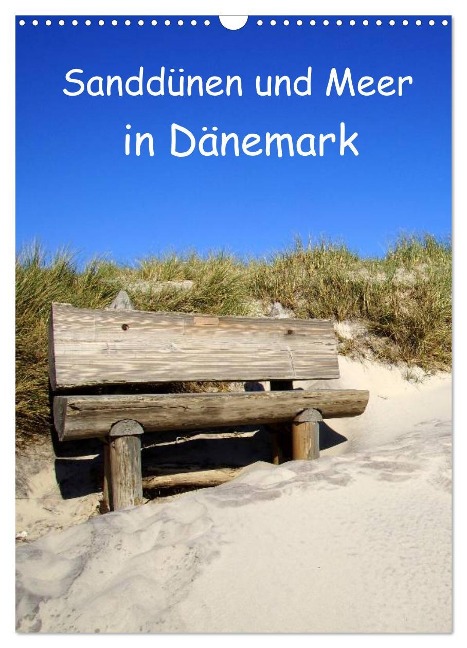 Sanddünen und Meer in Dänemark (Wandkalender 2025 DIN A3 hoch), CALVENDO Monatskalender - Beate Bussenius