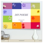 Cover-Bild zum Titel 'DIY POESIE - BASTELKALENDER (hochwertiger Premium Wandkalender 2026 DIN A2 quer), Kunstdruck in Hochglanz' von 'U. Boettcher'