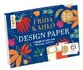 Cover-Bild zum Titel 'Design Paper Frida Kahlo DIN A5. Mit Falz für Klappkarten' von 'Ludmila Blum'