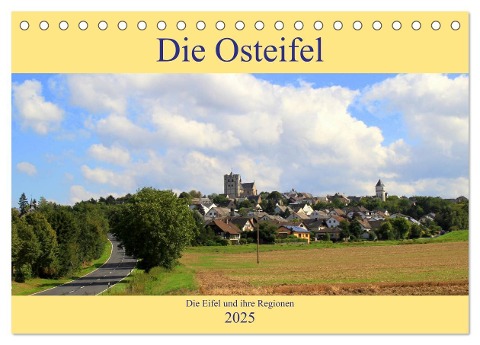 Die Eifel und ihre Regionen - Die Osteifel (Tischkalender 2025 DIN A5 quer), CALVENDO Monatskalender - Arno Klatt