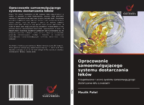 Opracowanie samoemulguj¿cego systemu dostarczania leków - Maulik Patel