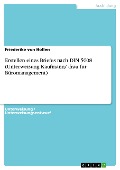 Erstellen eines Briefes nach DIN 5008 (Unterweisung Kaufmann/ -frau für Büromanagement) - Friederike von Hollen