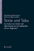 Cover-Bild zum Titel 'Texte und Tabu' von ''