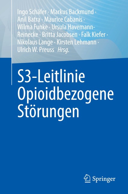S3-Leitlinie Opioidbezogene Störungen - 