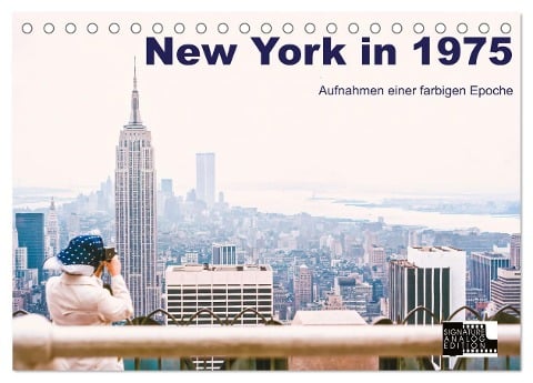 New York in 1975 (Tischkalender 2025 DIN A5 quer), CALVENDO Monatskalender - Michael Schulz-Dostal