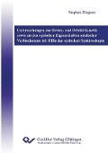 Cover-Bild zum Titel 'Untersuchungen zur Redox- und Defekt-Kinetik sowie zu den optischen Eigenschaften oxidischer Verbindungen mit Hilfe der optischen Spektroskopie' von ''