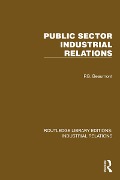 Cover-Bild zum Titel 'Public Sector Industrial Relations' von 'P. B. Beaumont'