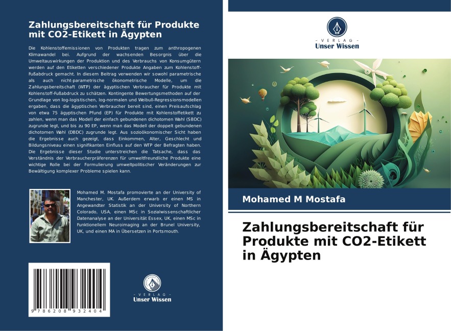 Zahlungsbereitschaft für Produkte mit CO2-Etikett in Ägypten - Mohamed M Mostafa