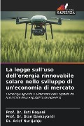 La legge sull'uso dell'energia rinnovabile solare nello sviluppo di un'economia di mercato - Esti Royani, Dian Damayanti, Arief Nurtjahjo