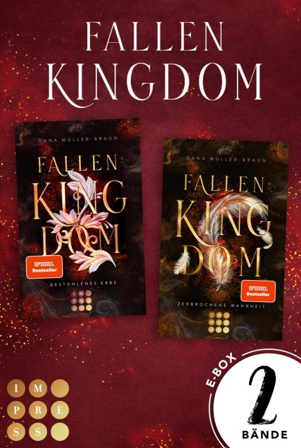 Fallen Kingdom: Die düstere High-Fantasy Dilogie in einer E-Box! - Dana Müller-Braun