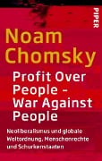 Cover-Bild zum Titel 'Profit Over People - War Against People' von 'Noam Chomsky'