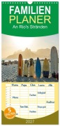 Cover-Bild zum Titel 'Familienplaner 2027 - An Rio's Stränden mit 5 Spalten (Wandkalender, 21 x 45 cm) CALVENDO' von 'Fotosvonlucke'