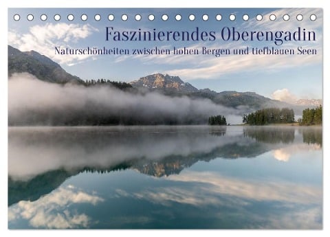 Faszinierendes Oberengadin (Tischkalender 2025 DIN A5 quer), CALVENDO Monatskalender - Anna-Barbara Utelli