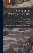 Cover-Bild zum Titel 'System of Positive Polity' von 'Edward Spencer Beesly, Henry Dix Hutton, John Henry Bridges'