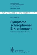 Cover-Bild zum Titel 'Symptome schizophrener Erkrankungen' von 'Lilo Süllwold'