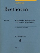 Cover-Bild zum Titel 'Am Klavier - 9 bekannte Originalstücke' von 'Ludwig van Beethoven'