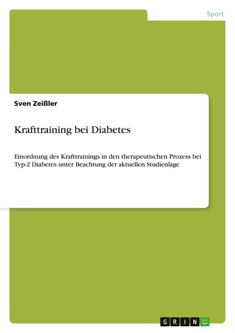 Krafttraining bei Diabetes - Sven Zeißler