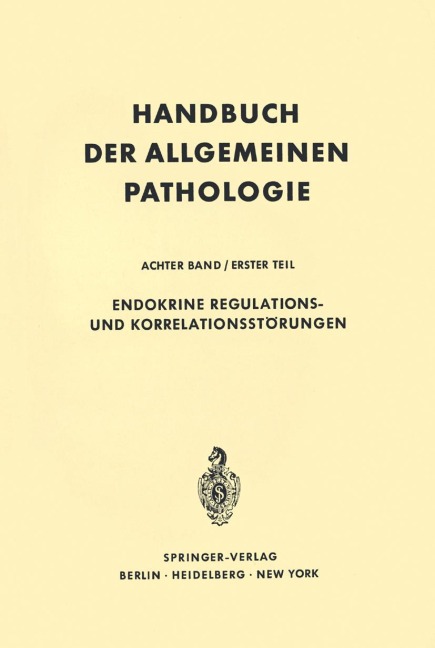 Endokrine Regulations- und Korrelationsstörungen - 