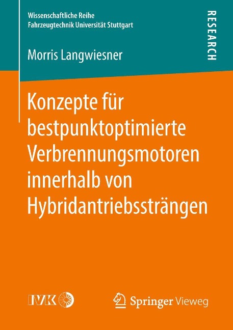 Konzepte für bestpunktoptimierte Verbrennungsmotoren innerhalb von Hybridantriebssträngen - Morris Langwiesner