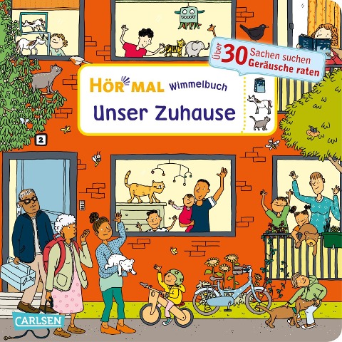 Hör mal (Soundbuch): Wimmelbuch: Unser Zuhause - Julia Hofmann
