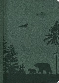 Buchkalender Nature Line Pine 2025 - Taschen-Kalender A5 - 1 Tag 1 Seite - 416 Seiten - Umwelt-Kalender - mit Hardcover - Alpha Edition - 
