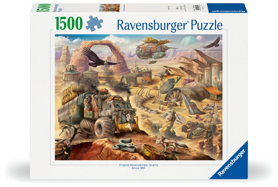 Erwachsenenpuzzle 1500 Teile - Welcome to the Wasteland - 