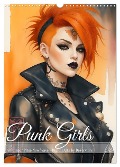 Punk Girls mit einer Prise New Wave (Wandkalender 2025 DIN A3 hoch), CALVENDO Monatskalender - DeVerviers DeVerviers