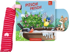 Cover-Bild zum Titel 'Mein Schieberbuch für den Buggy: Pitsch! Patsch! Wer ist da?' von ''