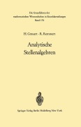 Cover-Bild zum Titel 'Analytische Stellenalgebren' von 'Hans Grauert, Reinhold Remmert'