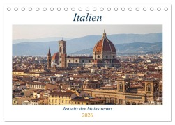Cover-Bild zum Titel 'Italien - Jenseits des Mainstreams (Tischkalender 2026 DIN A5 quer), CALVENDO Monatskalender' von 'TJPhotography TJPhotography'