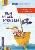 Cover-Bild zum Titel '"Ben bei den Piraten" 3-fach differenzierter Lesebegleiter' von 'Annette Weber'