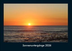 Cover-Bild zum Titel 'Sonnenuntergänge 2026 Fotokalender DIN A4' von 'Tobias Becker'