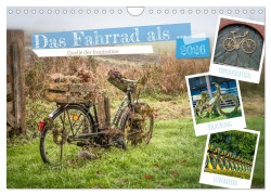 Cover-Bild zum Titel 'Das Fahrrad als ... (Wandkalender 2026 DIN A4 quer), CALVENDO Monatskalender' von 'Dieter Gödecke'