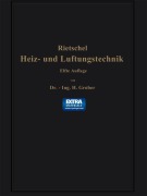 Cover-Bild zum Titel 'H. Rietschels Leitfaden der Heiz- und Lüftungstechnik' von 'Hermann Rietschel, Franz Bradtke, Heinrich Gröber'