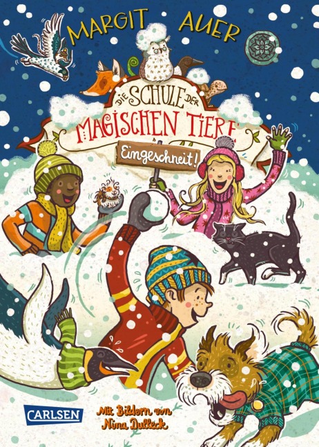 Die Schule der magischen Tiere Erstausstattung: Eingeschneit! Ein Winterabenteuer - Margit Auer