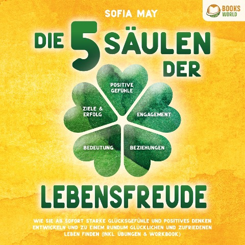 Die 5 Säulen der Lebensfreude: Wie Sie ab sofort starke Glücksgefühle und positives Denken entwickeln und zu einem rundum glücklichen und zufriedenen Leben finden (inkl. Übungen & Workbook) - Sofia May