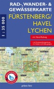 Cover-Bild zum Titel 'Rad-, Wander- und Gewässerkarte Fürstenberg/Havel, Lychen' von ''