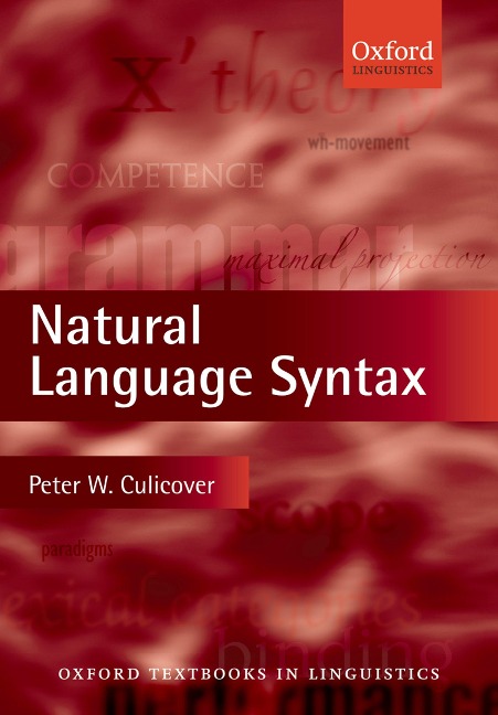 Natural Language Syntax - Peter W. Culicover