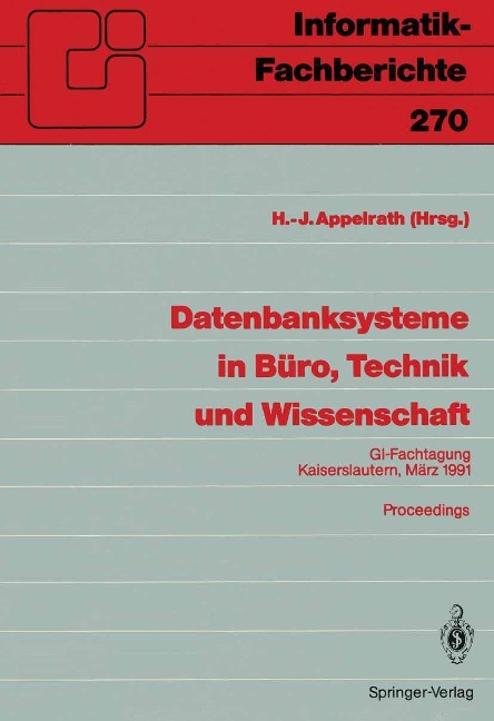 Datenbanksysteme in Büro, Technik und Wissenschaft - 