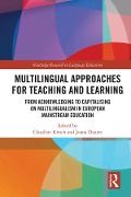 Cover-Bild zum Titel 'Multilingual Approaches for Teaching and Learning' von ''