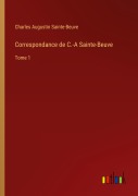 Cover-Bild zum Titel 'Correspondance de C.-A Sainte-Beuve' von 'Charles Augustin Sainte-Beuve'