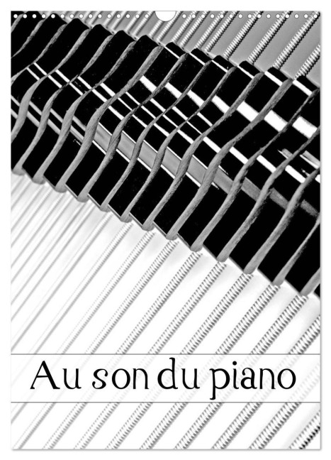 Au son du piano (Calendrier mural 2026 DIN A3 horizontal), CALVENDO calendrier mensuel - Patrice Thebault
