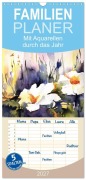 Cover-Bild zum Titel 'Familienplaner 2027 - Mit Aquarellen durch das Jahr mit 5 Spalten (Wandkalender, 21 x 45 cm) CALVENDO' von 'Sylwia Mesch'