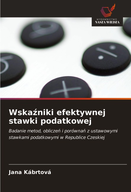 Wska¿niki efektywnej stawki podatkowej - Jana Kábrtová