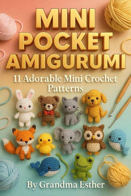 Mini Pocket Amigurumi - Grandma Esther