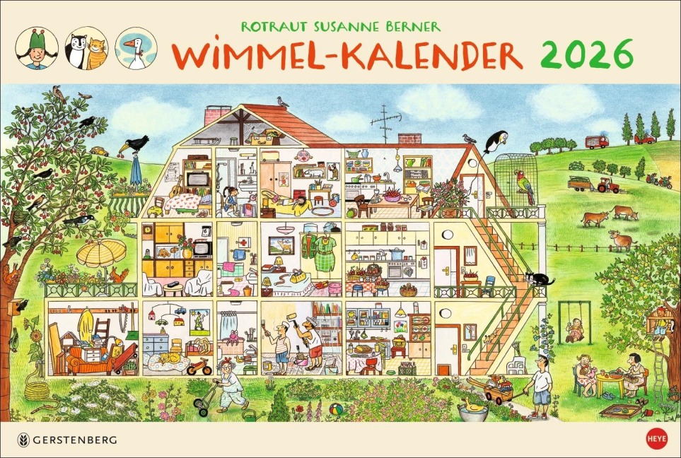 R.S. Berner Wimmel-Kalender 2026 - 