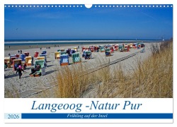 Cover-Bild zum Titel 'Langeoog - Natur Pur (Wandkalender 2026 DIN A3 quer), CALVENDO Monatskalender' von 'Claudia Kleemann'