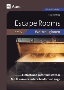Cover-Bild zum Titel 'Escape Rooms Weltreligionen 5-10' von 'Stephan Sigg'